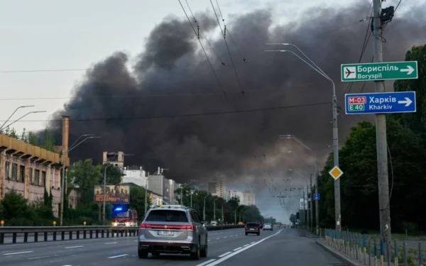 1 killed, 16 wounded in an overnight Russian attack on Kyiv