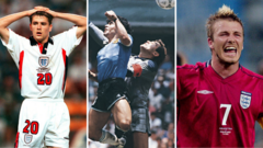'Animals', Hand of God and Beckham – Argentina and England's World Cup rivalry