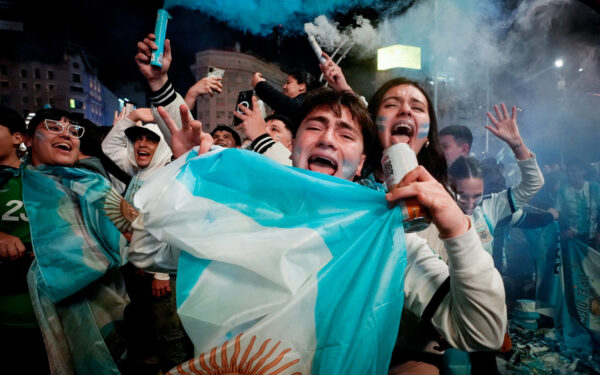 Celebrations erupt in Argentina’s capital after World Cup semifinal win