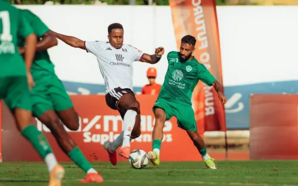 الأهلي يتعادل مع فولهام وديّاً