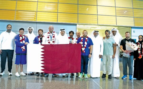 الدوحة تحتفي بأبطال الرماية العالمية