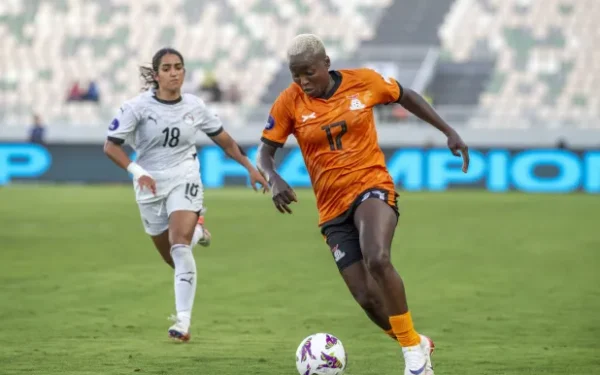 زامبيا تكتسح مصر بسداسية في كأس أمم أفريقيا للسيدات