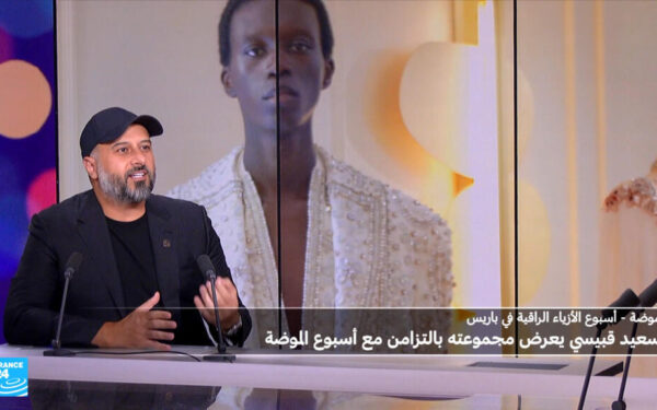 سعيد قبيسي يعرض مجموعته بالتزامن مع أسبوع الأزياء الراقية في باريس