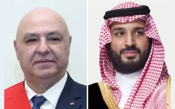 ولي العهد السعودي والرئيس اللبناني يستعرضان آخر مستجدات لبنان والمنطقة