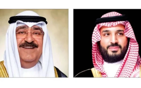 ولي العهد السعودي يؤكد تضامن المملكة مع الكويت