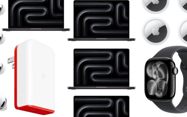 Deals: M5 Pro MacBook Pro 24GB $500 off, 48GB $400 off, Find My charger $40, AirPods, more