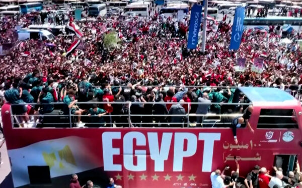 Egypt World Cup team return home to hero’s welcome after historic run