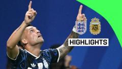 England suffer World Cup heartbreak with loss to Argentina