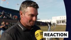 'Everything was shaking' – Fox on putt that won him The Open