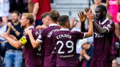 Fenerbahce possible qualifying opponents for Hearts