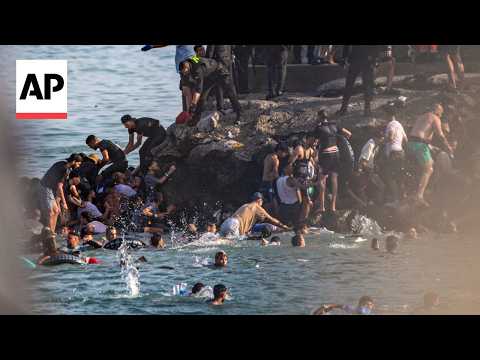 Invasion of Spain – Thousands Breach Morocco's Border, 9 die