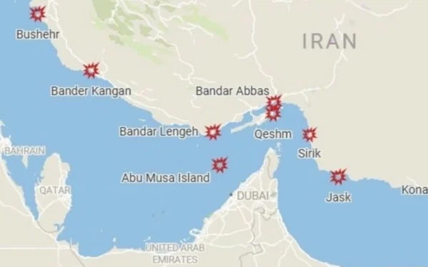 Iranian Media Reports Wider US Strikes Across Southern, Western Iran