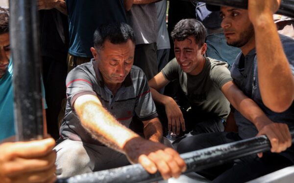 Israeli attack on north Gaza police station kills eight