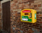 Lack of defibrillators could put 16m at risk of death by cardiac arrest in England and Wales