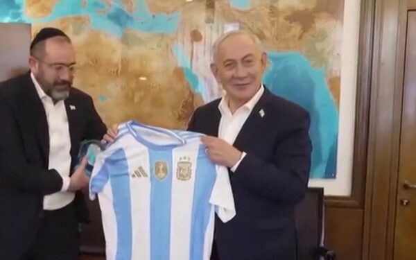 Netanyahu declares support for Argentina ahead of World Cup final