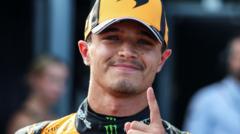 Norris beats Hamilton to Hungary pole