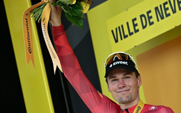 Norway’s Waerenskjold wins fastest Tour de France stage in history