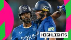Pooran's stunning half-century guides MI London past Sunrisers Leeds