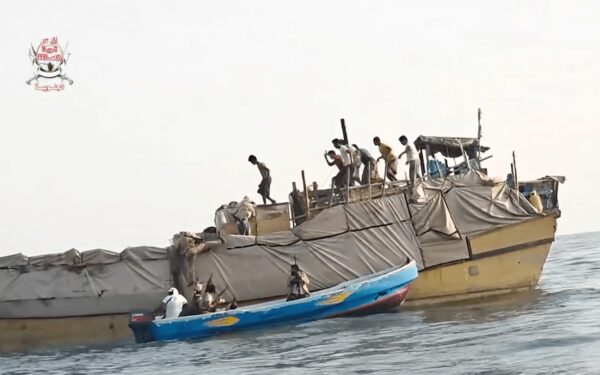 Pro-government militia seizes boat with ‘Houthi weapons materials’ in Yemen
