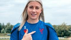 Promoted Crystal Palace sign striker England