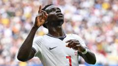 Saka shows Tuchel why he's too good to leave out