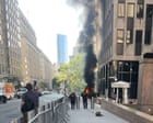Suspect held after explosion at FBI building in New York City