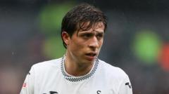 Swansea midfielder Franco facing lengthy spell out