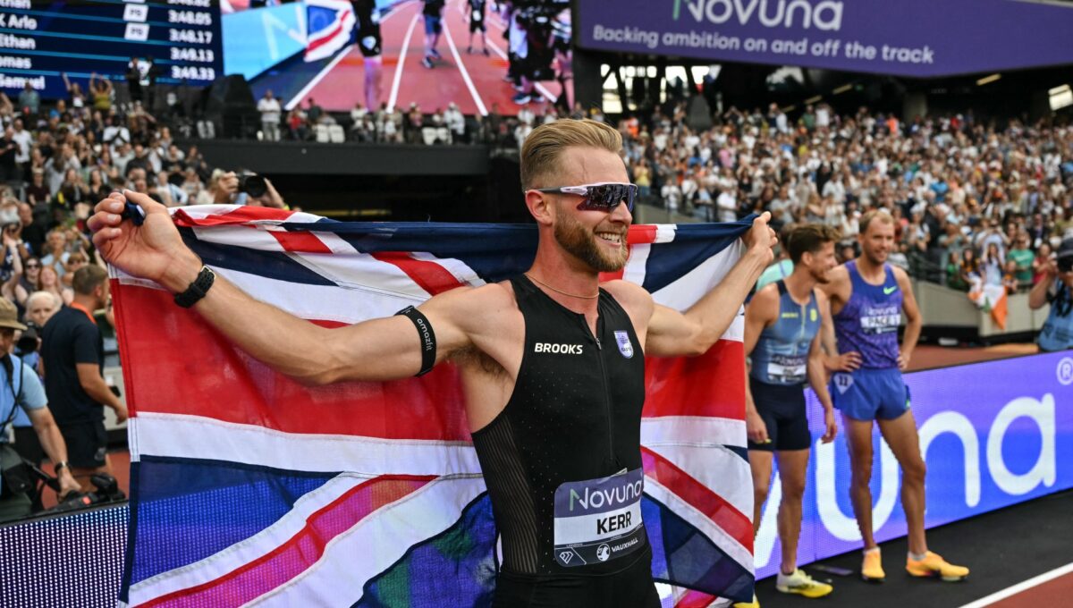 UK’s Josh Kerr smashes longstanding world mile record in London