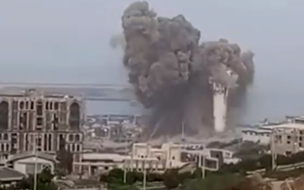 US strikes marine control tower in Iran