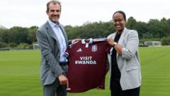 Villa warned over sportswashing after Visit Rwanda deal