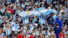 Why do Argentina sing about England and the Falklands?