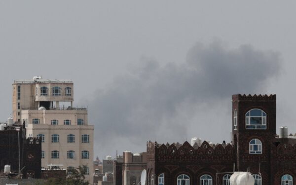 Yemen government says its forces attacked Sanaa airport