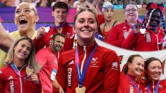 Cheers, tears and records for Team Wales in Glasgow