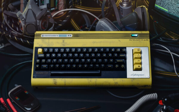 Cyberpunk 2077 meets the Commodore 64 in this gloriously retro crossover
