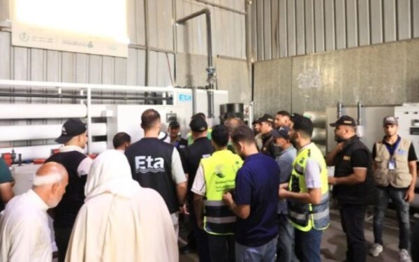 السعودية تطلق مشروعًا لتوفير 500 ألف لتر من مياه الشرب يوميًا في غزة