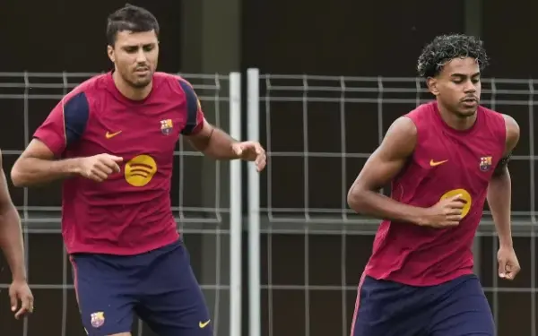 رودري يترقب ظهوره الأول مع برشلونة أمام أتلتيك بلباو