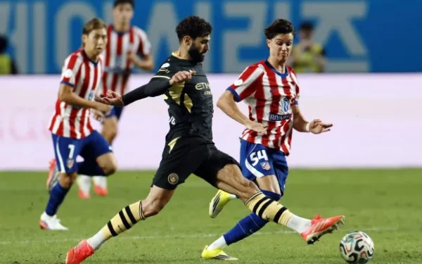 مانشستر سيتي يهزم أتلتيكو مدريد بثلاثية ودياً