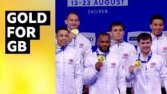 GB win European Championships men's team gold – highlights