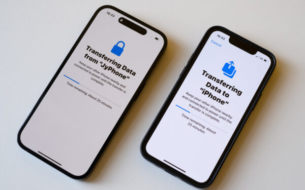 How to transfer data from your old iPhone to a new one