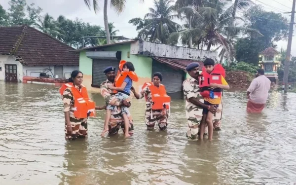 Kerala Flood Death Toll Rises to 20 as Rescue Operations Continue