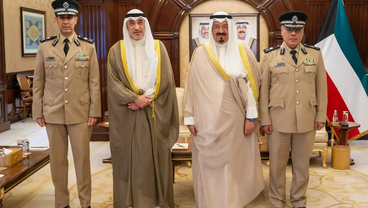 New Interior officials presented to Amir, Crown Prince