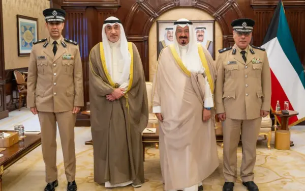 New Interior officials presented to Amir, Crown Prince